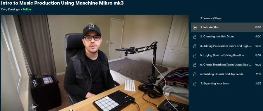 11. Intro to Music Production Using Maschine Mikro mk3 (Skillshare)