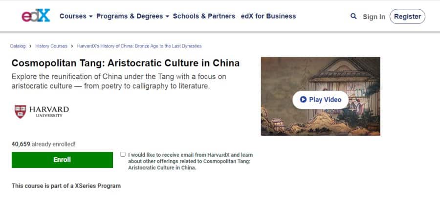 Cosmopolitan Tang: Aristocratic Culture in China Cosmopolitan Tang: Aristocratic Culture in China