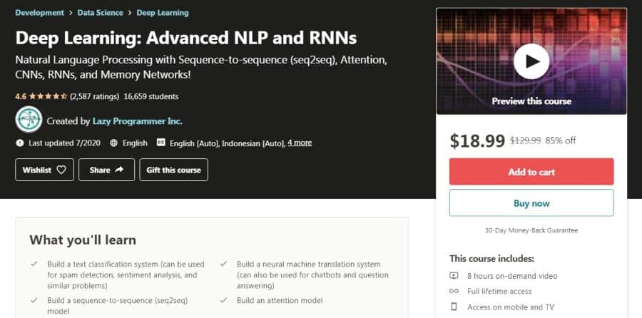 Deep Learning_ Advanced NLP and RNNs Deep Learning_ Advanced NLP and RNNs