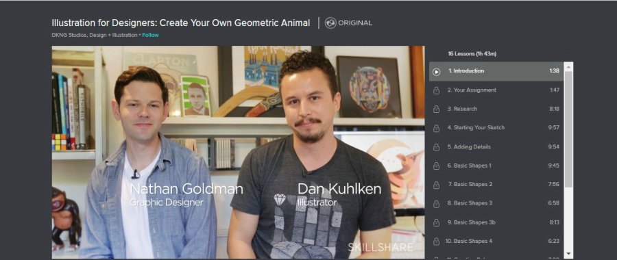 Illustration for Designers: Create Your Own Geometric Animal