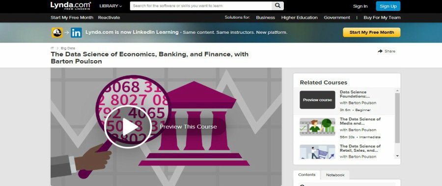 The Data Science of Economics, Banking, and Finance, with Barton Poulson